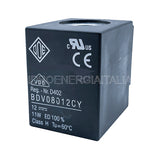 solenoide bobina elettrovalvola ode BDV08012CY 11W ED100% 12V DC UL VDE