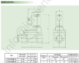 dimensioni Elettrovalvola acqua 1/2 nbr buna n.c. ode 21WA4R0B130 LBA 24vdc