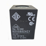 bobina elettrovalvola ode BDV08024CY 11W 24vdc - BDV 11W 24VDC ED100