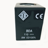 solenoide bobina elettrovalvola ode BDA08110CS RBDA08110CS 8W 110V DC