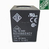 bobina elettrovalvola ode BDV08024CY 11W 24vdc - BDV 11W 24VDC ED100