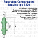 separatore compensatore idraulico 4 attacchi 1 pollice e isolamento per caldaia a gas metano condensazione termocamino termostufa caldaia a sansa si nocciolino cippato volano termico centrale termica  spedizione giornaliera per bari foggia brindisi matera andria taranto potenza napoli salerno caserta benevento roma frosinone latina rieti palermo catania messina agrigento enna caltanisetta ragusa siracusa perugia terni firenze arezzo pistoia pisa la spezia massa carrara livorno bologna modena parma ferrara