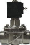 Elettrovalvola acciaio inox 316 1/2" VITON n.o./n.a. ode 21IH4Z1V160