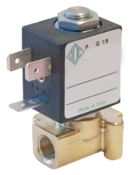 elettrovalvola aria compressa 24vdc, 1/8, 0-12bar, normalmente chiusa, 21JN1R0V12,
