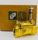 Elettrovalvola acqua 1/2, nbr, buna, n.c., ode, 21WA4R0B130, LBA 5W 12vdc ED100, LBA05012CS,