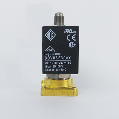 Elettrovalvola 12V DC 1/2'' Normalmente Chiusa Per Acqua E Aria - Ingresso/Scarico Con Attacco 14mm
