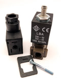Elettrovalvola ODE, 31JP1XP1V12-ST0, 1/8" G 3/2 VIE Normalmente Chiusa (NC) con Bobina e connettore