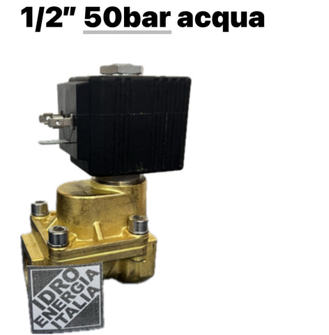 E119DV12, ACL, 24cc, 50BAR, elettrovalvola 50bar, fpm, pistone, acqua, aria compressa, gas inerti,