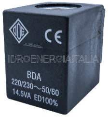 BDA Solenoide Bobina 220-50 230-60 14.5VA ED100 % BDA08223DS