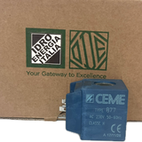 BOBINA B77, BOBINA B6, CEME B77, BOBINA CEME, 230V, ricambio originale ceme,