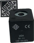 Bobina elettrovalvola ode UDA12024CS 24V DC 12W - Bobine electrovanne ode UDA12024CS 24V DC 12W