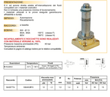 5964K0R15, ELETTROVALVOLA CON LA TENUTA IN RUBINO A BASETTA - ADATTABILE COMPRESSORE DORIN