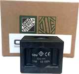 idroenergiaitalia elettrovalvole lecce - bobina solenoide coil spule bobine elettrovalvola ode 14W GDV14220CS 220V DC c.c. corrente continua CE - idroenergiaitalia elettrovalvole ode acl camozzi