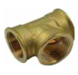 tee femmina ottone, ti femmina ottone, tes femmina ottone, 1/2,3/4,1",1"1/4,1"1/2,2", idraulica, elettrovalvole,