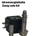 ricambio elettrovalvola ode 3 vie, canotto 13mm e pistoncino, 1/8, BDA24VDC, viton, ricambio universale 3 vie,