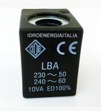 bobina LBA 220v elettrovalvola ode RLBA05230AS LBA 230V 240V LBA 5W 220V ED100