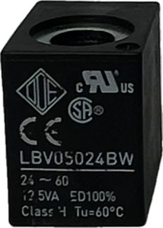 bobina elettrovalvola ode LBV05024BW 24V AC UL 60HZ