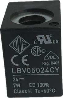 solenoide bobina elettrovalvola ode LBV05024CY 24V DC UL