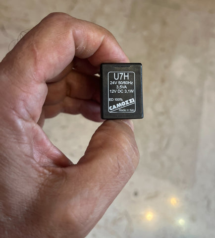 CAMOZZI U7H 24VAC UL 3,5VA - 12VDC 3,1VA UL
