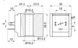 ACL TYPE 52E 220V 230V 50HZ 30VA, TYPE 52E, 30VA, ACL 52E, ED100, ACL TYPE 52E 220V/230V,