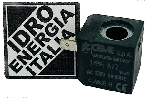 bobina solenoide elettrovalvola CEME A77 B4 230V