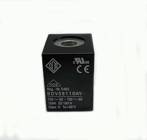 solenoide bobina elettrovalvola ode BDV08110AY 11W 110V AC UL VDE