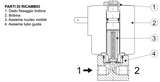 elettrovalvola ACL D121LV20///60114 n.c. M5 24v dc viton