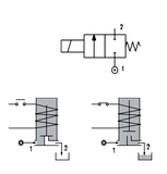 elettrovalvola ACL D121LV20///60114 n.c. M5 24v dc viton