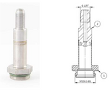 ricambio elettrovalvola ode 3 vie, canotto 13mm e pistoncino, 1/8, BDA24VDC, viton, ricambio universale 3 vie,