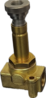 E105AV20, ACL, Elettrovalvola 2 vie 1/8 acl normalmente chiusa, senza bobina, FPM,