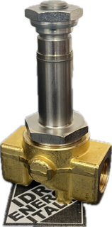 E106BB20, ACL, NBR, Elettrovalvola 2 vie normalmente chiusa 1/4", senza bobina,