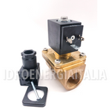 Elettrovalvola acqua calda, gasolio, benzina, 3/4 24vdc, normalmente chiusa,