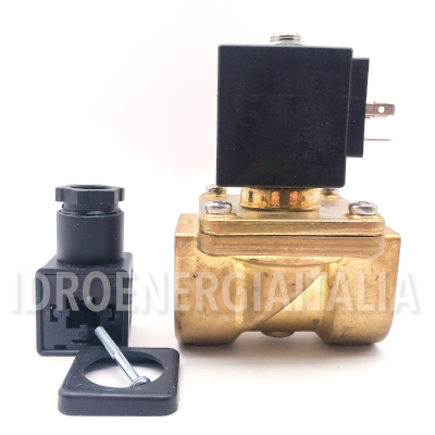 Elettrovalvola 12V 3/4 normalmente chiusa viton gasolio benzina