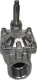 21X4ZV250, acciaio inox 316 N.A/N.O., elettrovalvola inox 1 pollice normalmente aperta, 12vcc, 24vac, 24vcc, 110vac, 220vac, 48vac, 110vdc, 380v,