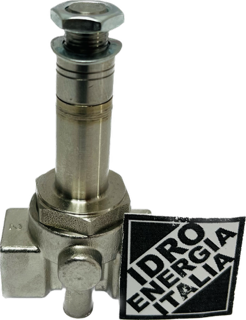 Elettrovalvola 1/4 ode 21L2K1T30 acciaio inox 316 teflon senza bobina - Solenoid valve 1/4 ode 21L2K1T30 stainless steel 316 teflon without coil