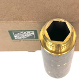 prolunga ottone maschio femmina 3/4 x 10cm, tubo ottone 10cm x 3/4, tronchetto ottone,