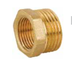 riduzione ottone maschio femmina 1 pollice x 1/2