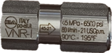 valvole non ritorno inox, valvola di ritegno inox, alta pressione 450 bar, acciaio inox 1/2, fluido 90 gradi,