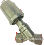 valvola sede inclinata, valvola pneumatica 1/2, valvola comando pneumatico 1/2, pressione sotto otturatore,