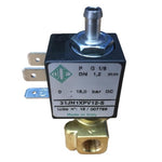 Elettrovalvola 3/2 vie 1/8 31JN1XPV12-S LBA 12v dc portagomma orificio 1,2mm spurgo corrente continua comando diretto normalmente chiusa vapore compatibili Temperatura max -10°C / +140°C Pressione minima di funzionamento: 0 bar adattabile nuova simonelli jazz microbar prontobar talento pavoni domus bar spm orzina ginco g-poer victoria arduino venusa family lavazza pininfarina EP2100 codice 79018