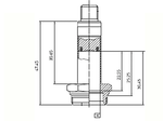 ode-r450606-Cannotto-2-vie-chiave-22-armature-tube-plunger-plongeur-2-way-ode-armaduro-inducido-tubo-embolo-ode-2-vias-Ankerrohr-Kolben-2-Wege-Ode idroenergiaitalia elettrovalvole solenoid valve electrovanne magnetventil ode acl camozzi