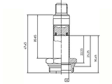 ode-r450606-Cannotto-2-vie-chiave-22-armature-tube-plunger-plongeur-2-way-ode-armaduro-inducido-tubo-embolo-ode-2-vias-Ankerrohr-Kolben-2-Wege-Ode idroenergiaitalia elettrovalvole solenoid valve electrovanne magnetventil ode acl camozzi