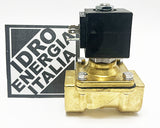 Elettrovalvola Normalmente chiusa 1/2 Pollice Pressione Differenziale di funzionamento da 0-14 Bar a valvola sempre piena del fluido brand ODE 21HT4K0V160_BDA08223DS  40 litri al minuto Connettore incluso Shampoo detergenti motori benzina gasolio diesel olio idraulico acqua fredda e calda 140 gradi Acqua distillata acqua emulsionata acqua saponata soluzioni di sapone alcol etilico carburante avio agricoli idroenergiaitalia ode acl ceme camozzi pneumax contatori lancia impulsi maddalena contatore acqua calda