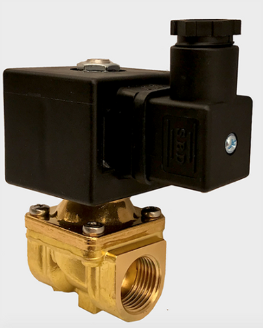 Elettrovalvola 220v Elettrovalvola Acqua 220v AC 220 / 240V Valvola Solenoide A 2 Vie, G3 / 4 Filettatura N / C Elettrovalvola Per Acqua Normalmente Chiusa Elettrovalvola Lavatrice - Foto 4