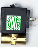 Elettrovalvola ode 1/4 21TG2KR0V28 ex art 21T2BV28-F solenoide BDA08024CS 24v dc/24vdc - portata 160 litri ora comando diretto normalmente chiusa per prodotti compatibili con ottone e Viton -  benzina carburanti agricoli shampoo detergenti autolavaggio motori olio idraulico acqua fredda calda vapore 140 gradi gasolio diesel olio motore olio da taglio integrale olio da taglio emulsionato brescia bergamo como lecco sondrio parma piacenza cremona mantova
