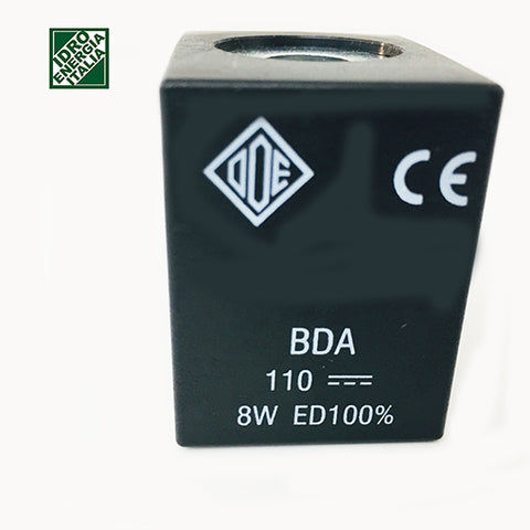 solenoide bobina elettrovalvola ode BDA08110CS RBDA08110CS 8W 110V DC
