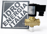 elettrovalvola ottone gas metano gpl 1/2 12v ode MD11G04C1B015-B02A - normalmente chiusa - riarmo manuale - 500mbar - idroenergiaitalia elettrovalvole ode acl camozzi